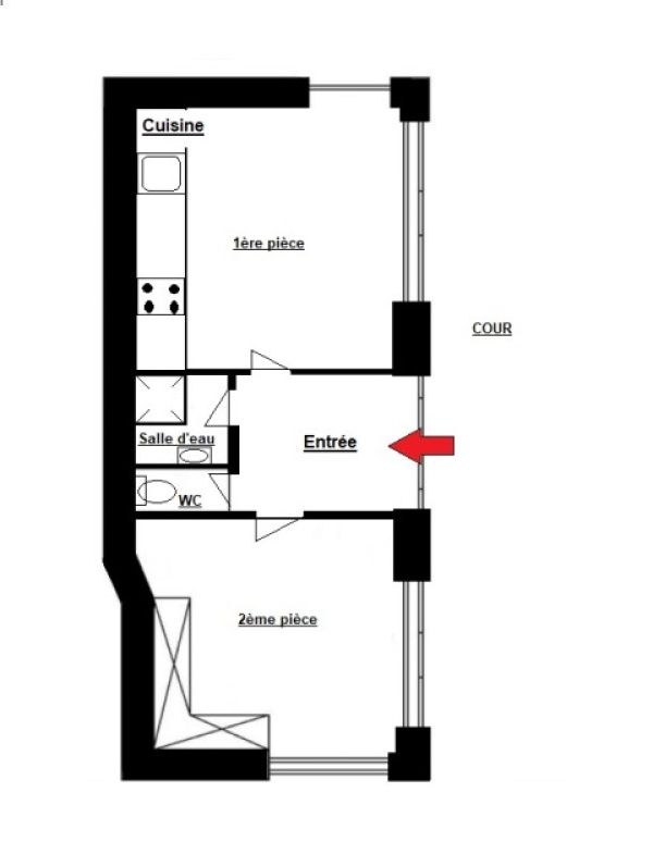 Vente Immobilier Professionnel Local professionnel Paris 75002
